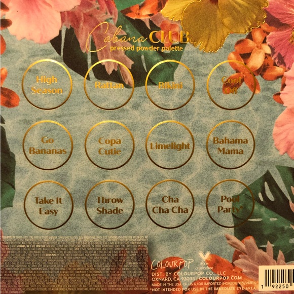 ColourPop Cabana Club Palette - Picture 2 of 4